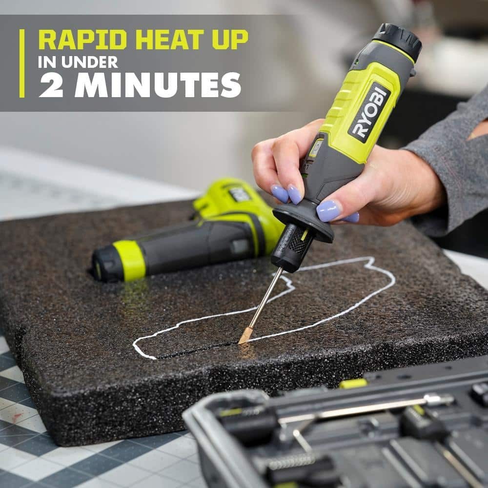Hot Wire Foam Cutter Ryobi FVH64K USB Lithium Cutter Kit