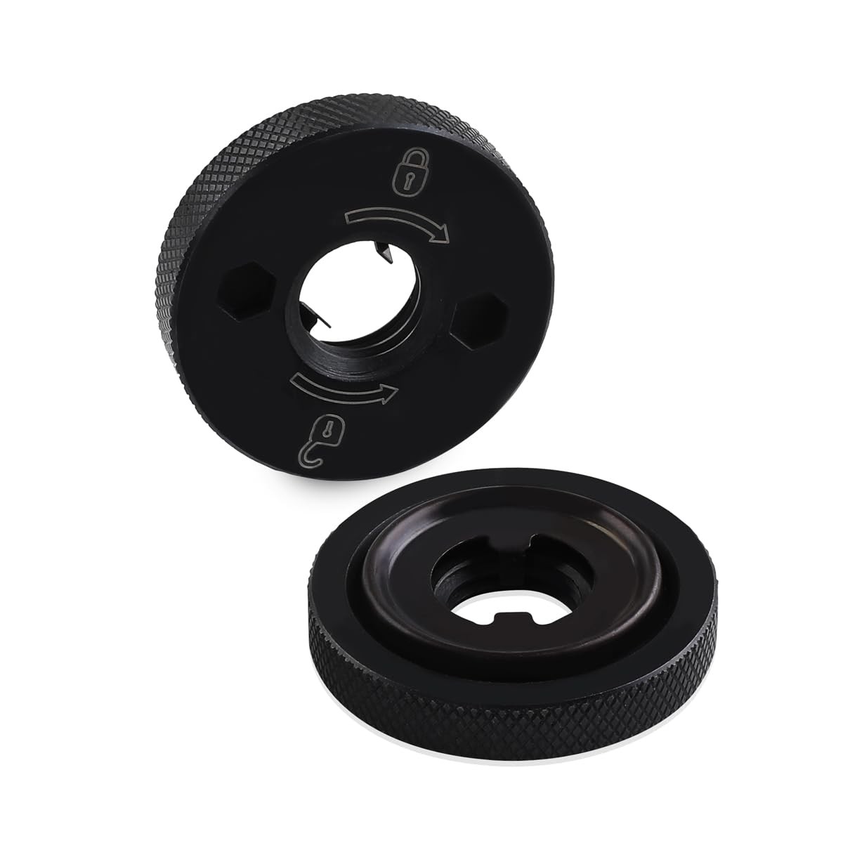 N484249 Angle Grinder Flanged Hex Nut For DeWalt Grinder DCG413B DCG413B-B3 2pcs