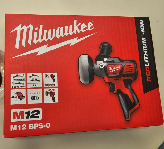 Milwaukee M12 BPS-0 Cordless Polisher Sander Bare Tool