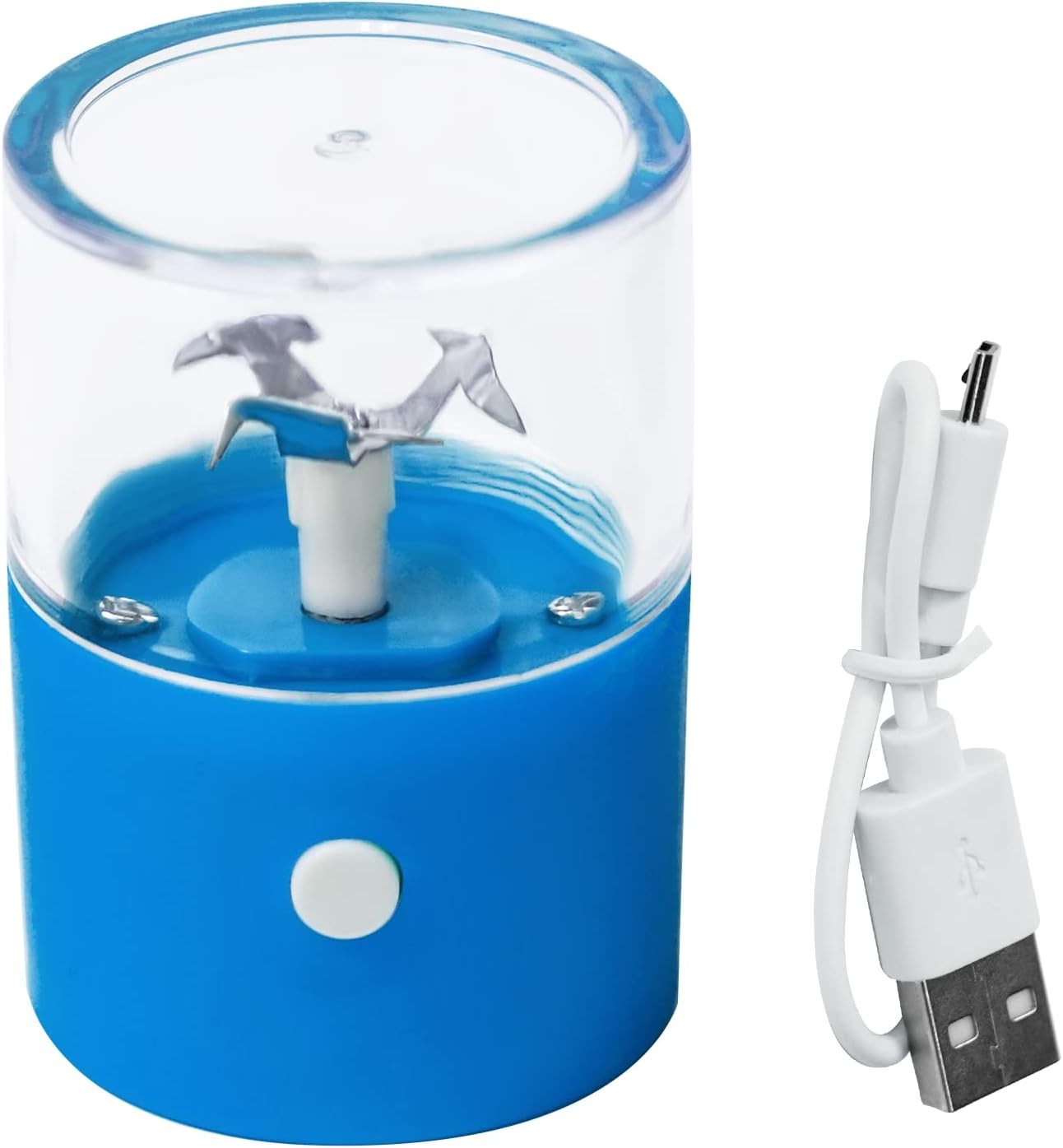 Electrical Metal Aluminum Herb Tobacco Grinder Cracker Crusher Spice – Blue