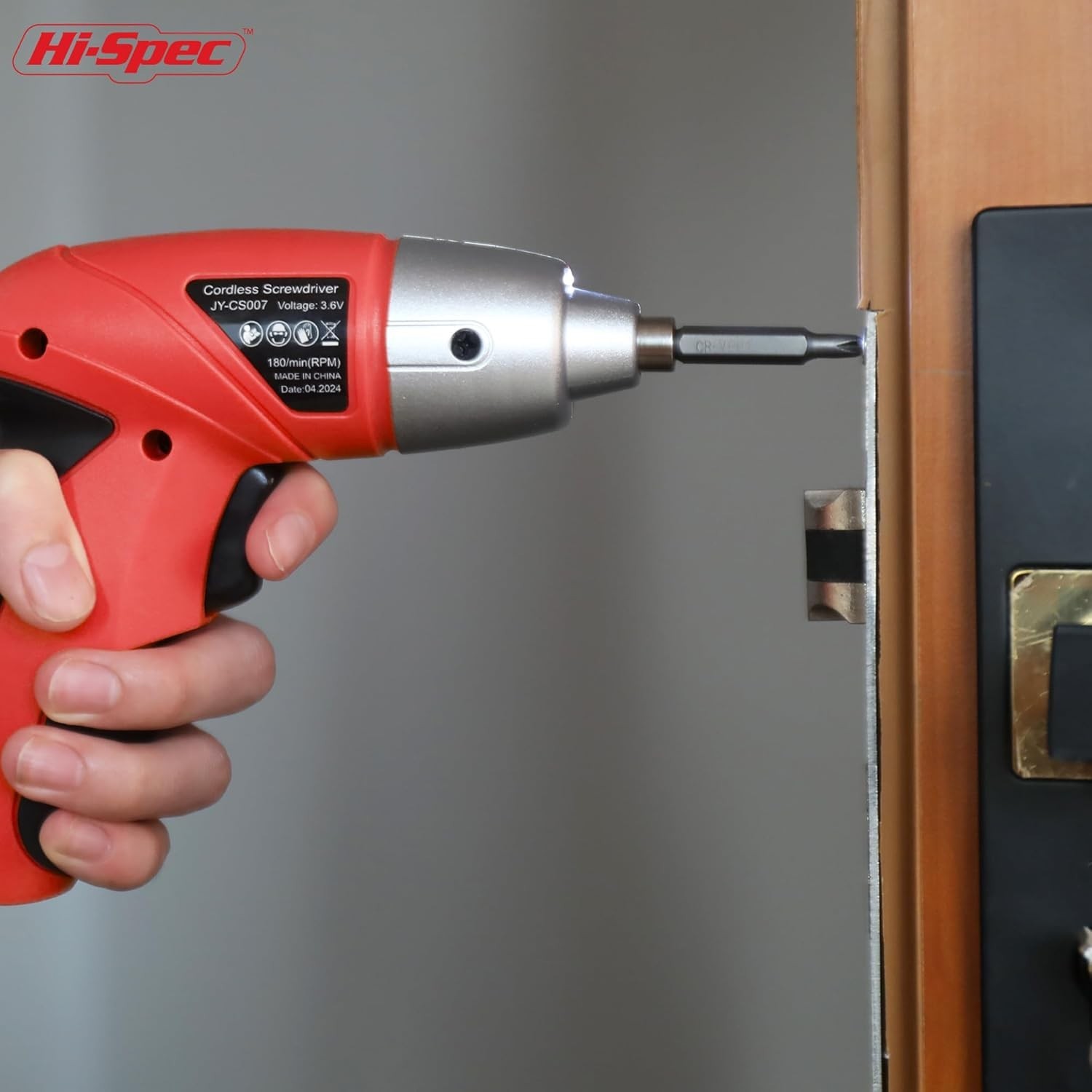 Electric Screwdriver Set Rechargeable Cordless Mini Drill 26 Bits Home Use