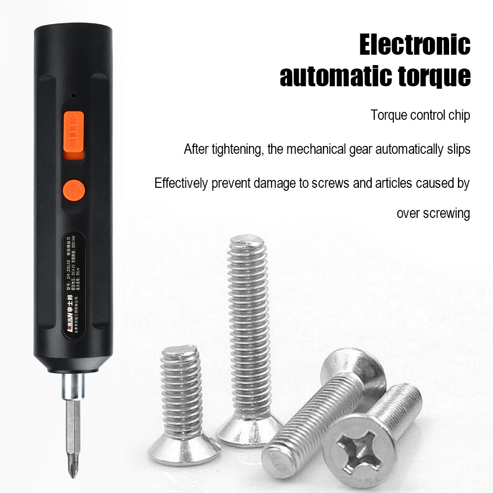 Mini Rechargeable Cordless Electric Screwdriver Drill USB Charging Power Tool US