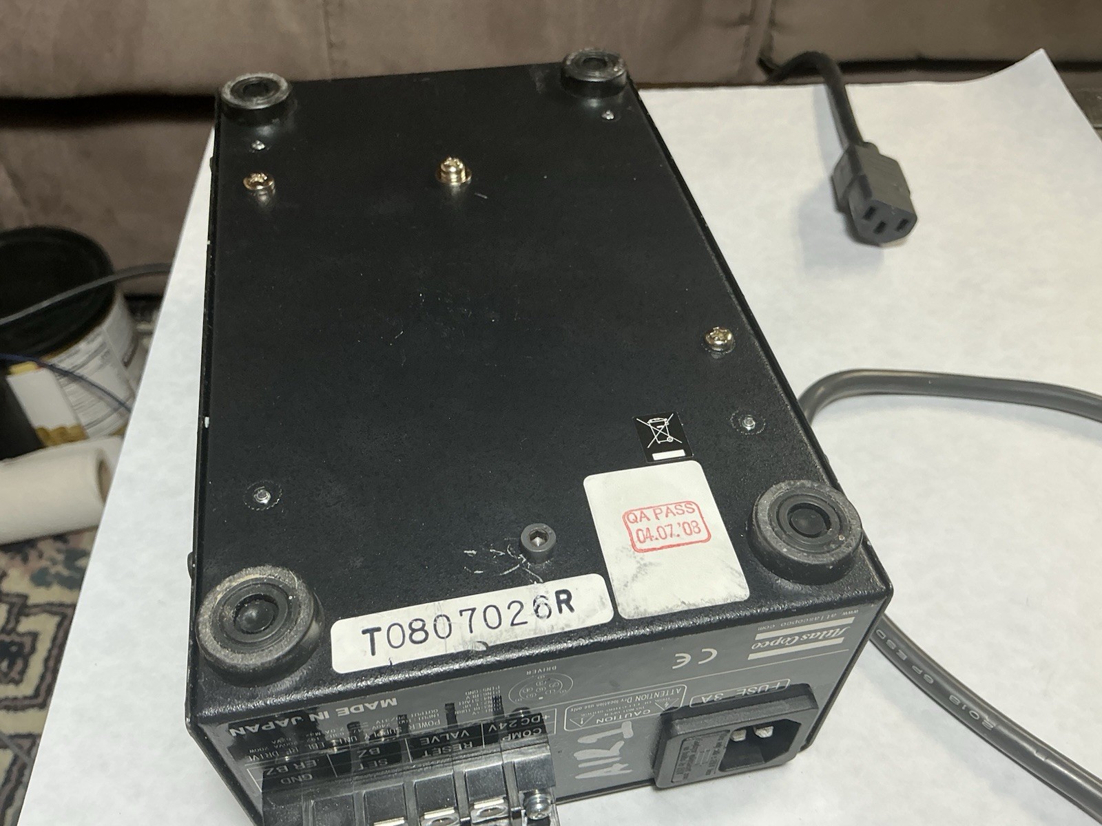 Atlas Copco EBL25 Electric Screwdriver w/ Two EBL RE-Drive Power Units