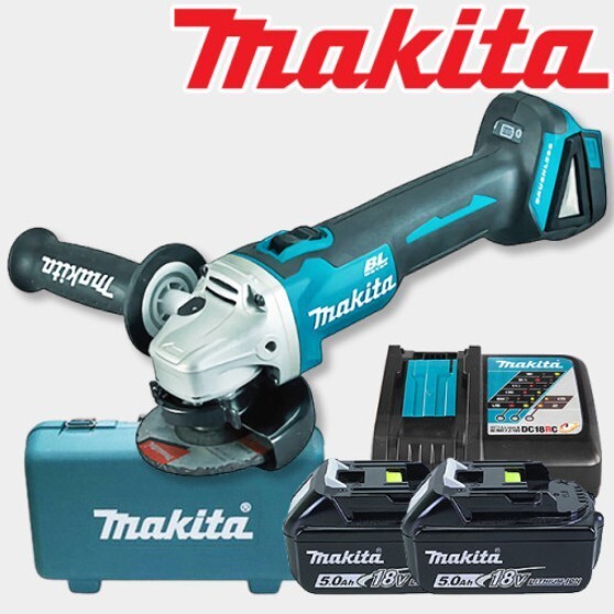 Makita Rechargeable 4 Inch Hand Grinder DGA404RTE / Express