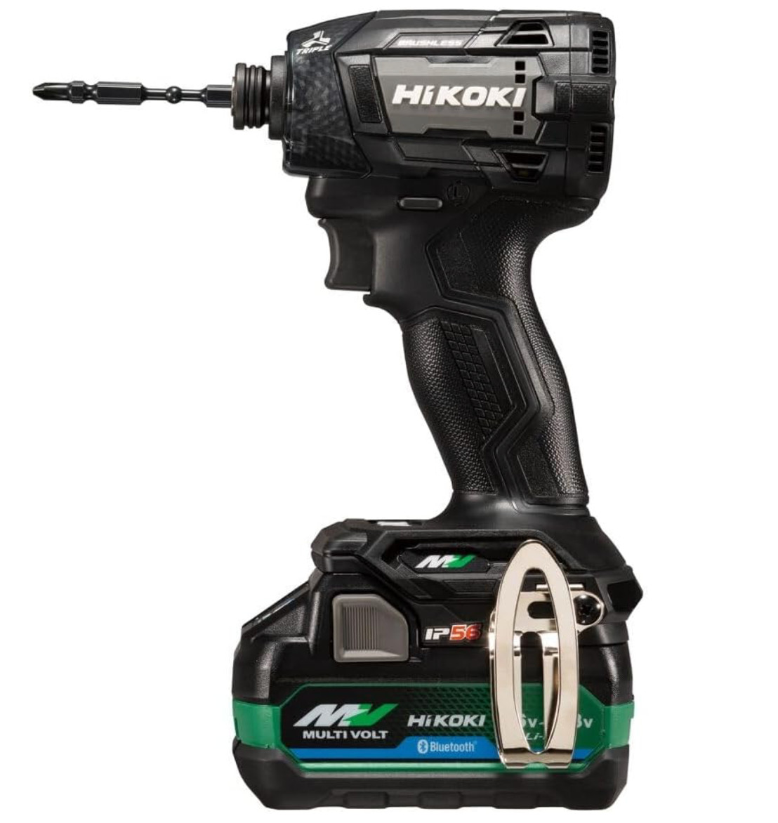 HiKOKI WH36DD(2XHBSZ) 36V Impact Driver Strong Black with Battery Charger Case