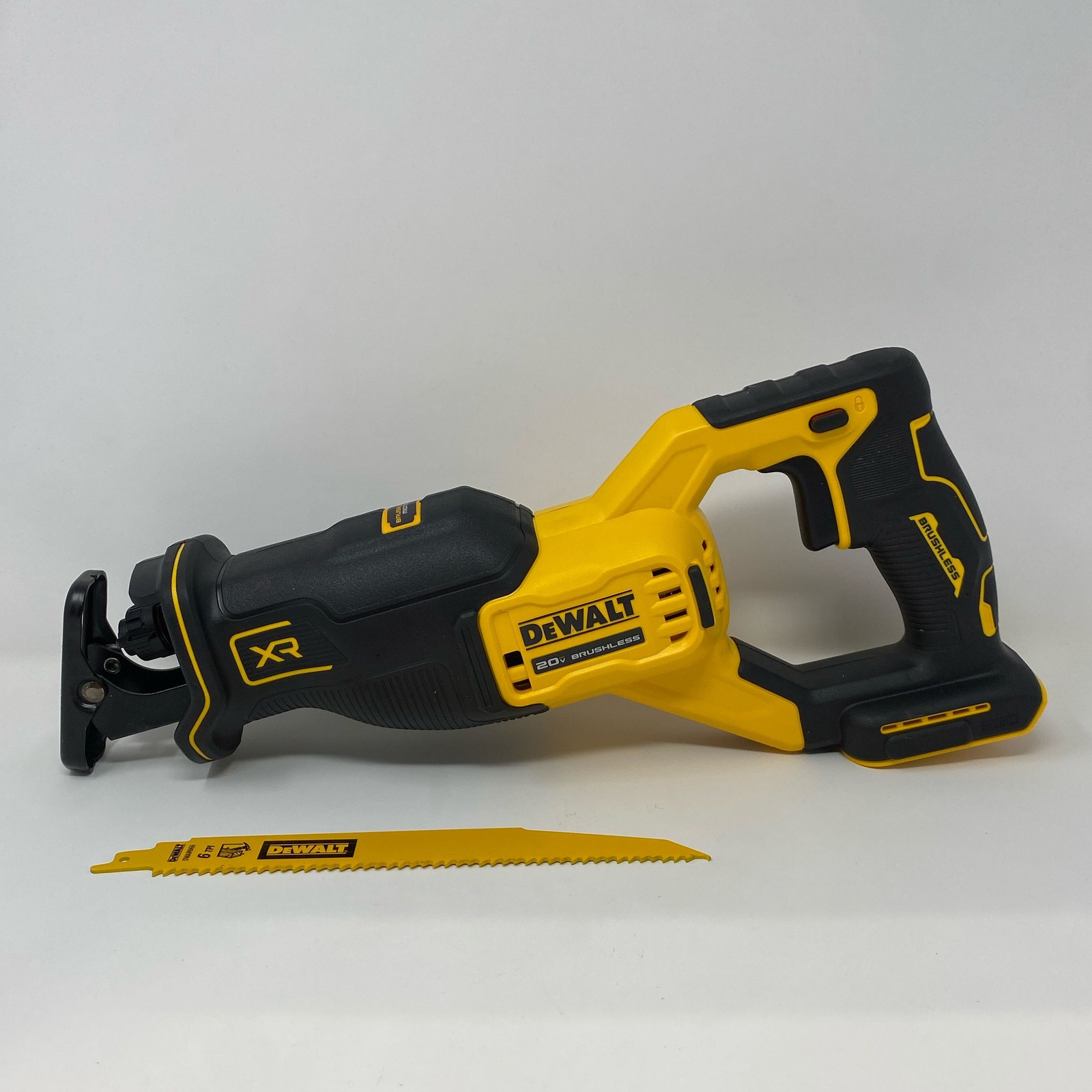 DEWALT 20V MAX XR Reciprocating Saw DCS382B Tool Only Yellow/Black
