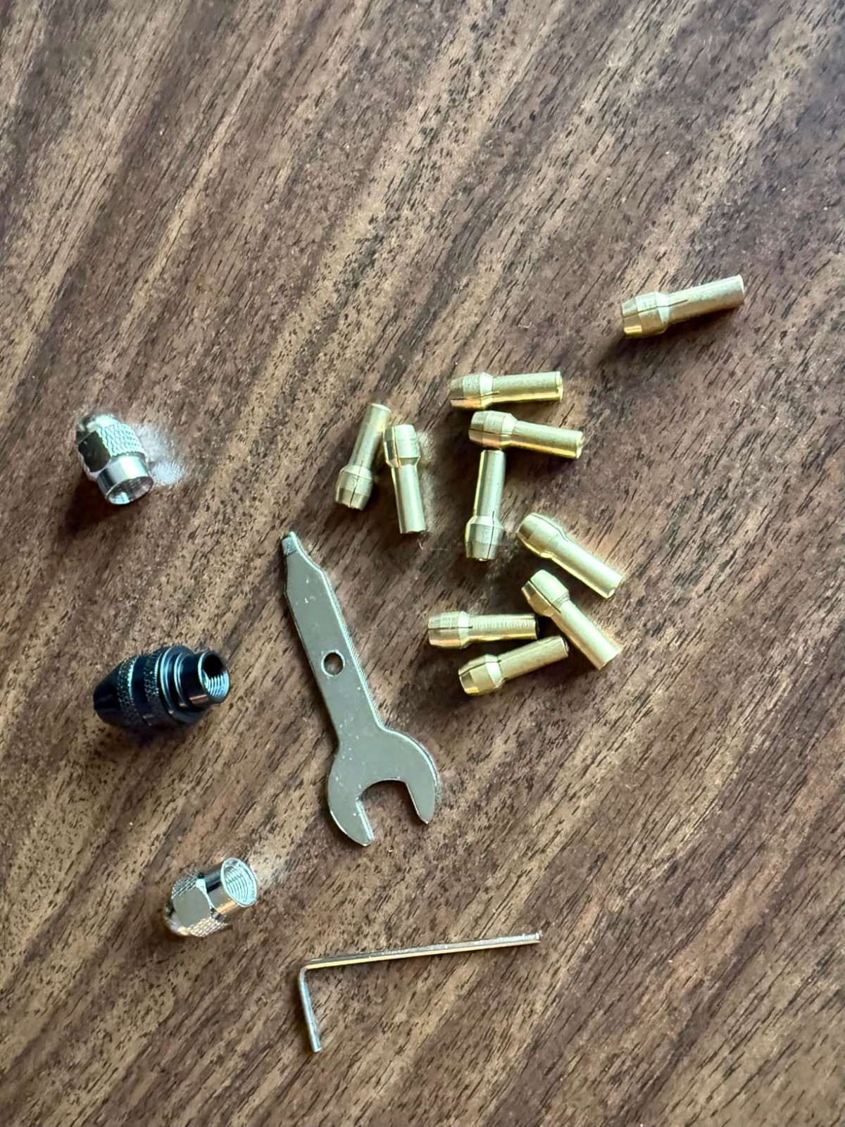 15PCS Drill Chuck Collet Set for Dremel Rotary Tool, 4486 & 4485 Quick Kit