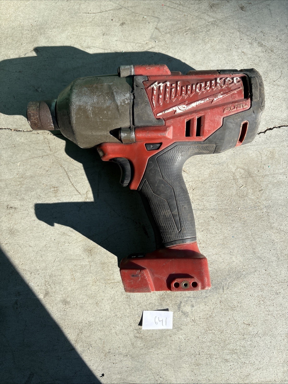 Used Milwaukee 2765-20 M18 Fuel 7/16&Prime; Hex Quick Connect Impact Wrench OEM 641