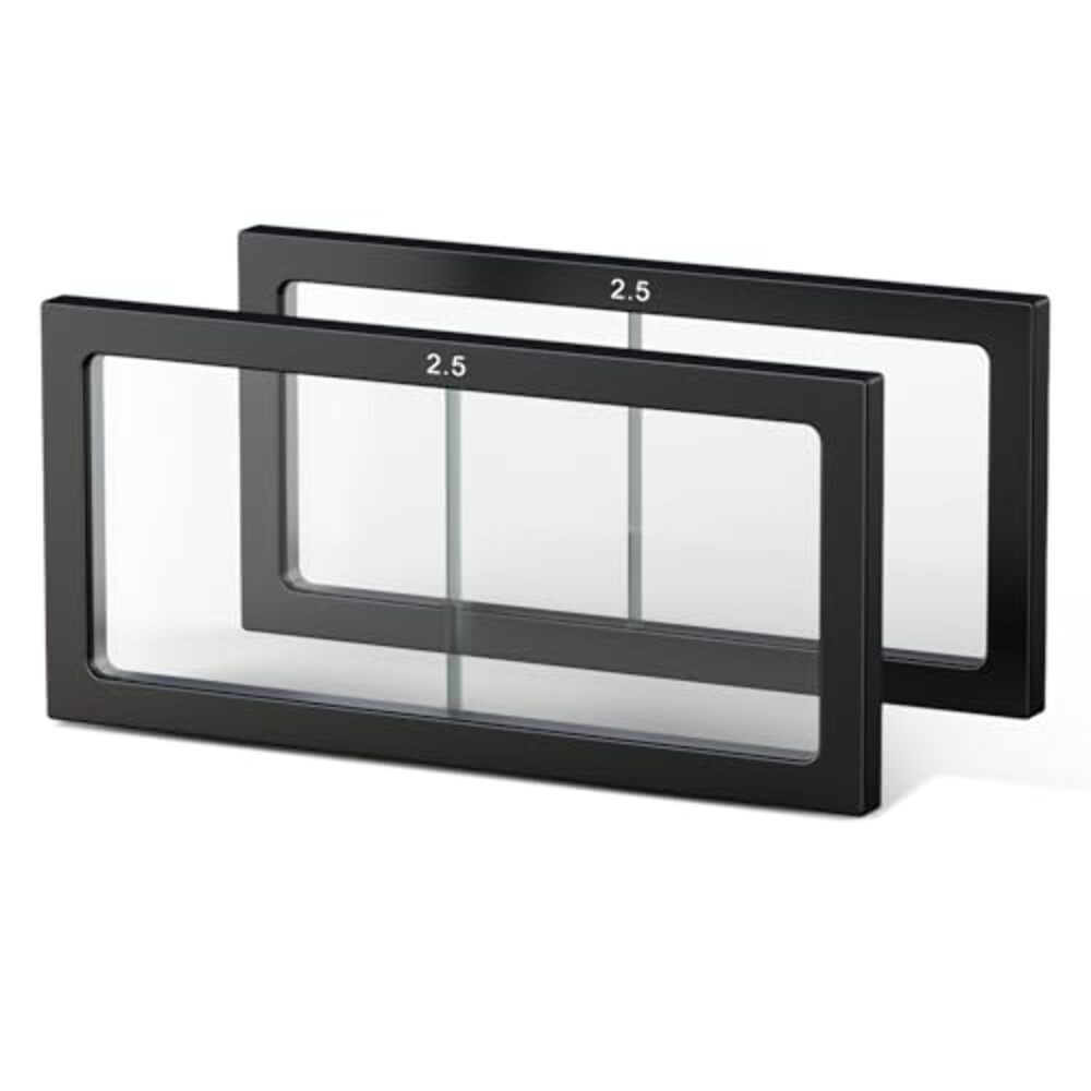 2.5 Diopter Welding Magnifying Lens, Glass Cheater Lens for 2 x 4.25 in Helmets