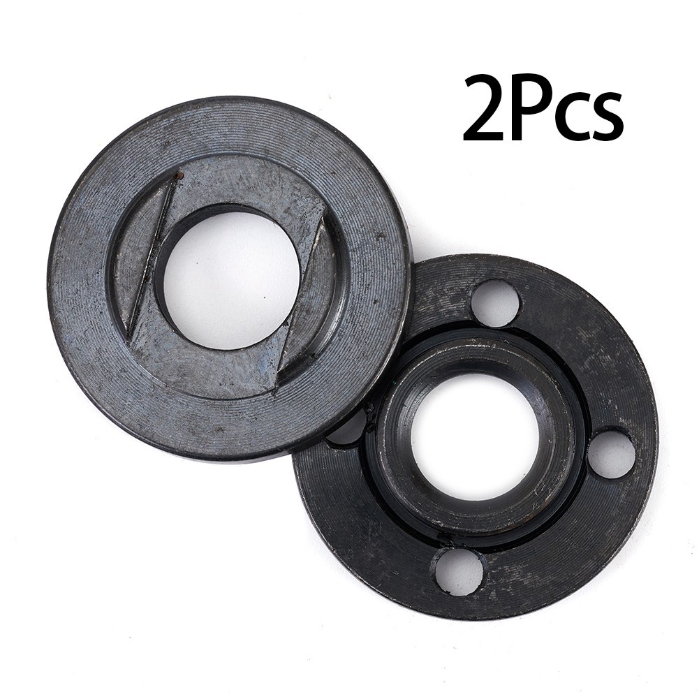 2pc/set for m16 Thread Angle Grinder Inner Outer Flange Nut Replacement Spare