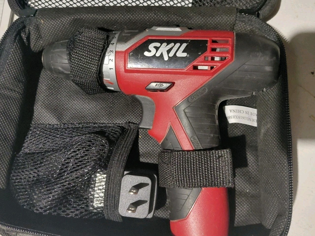 SKIL 2364 7.2V Li-Ion Cordless Drill Set w/ Case & Battery Charger