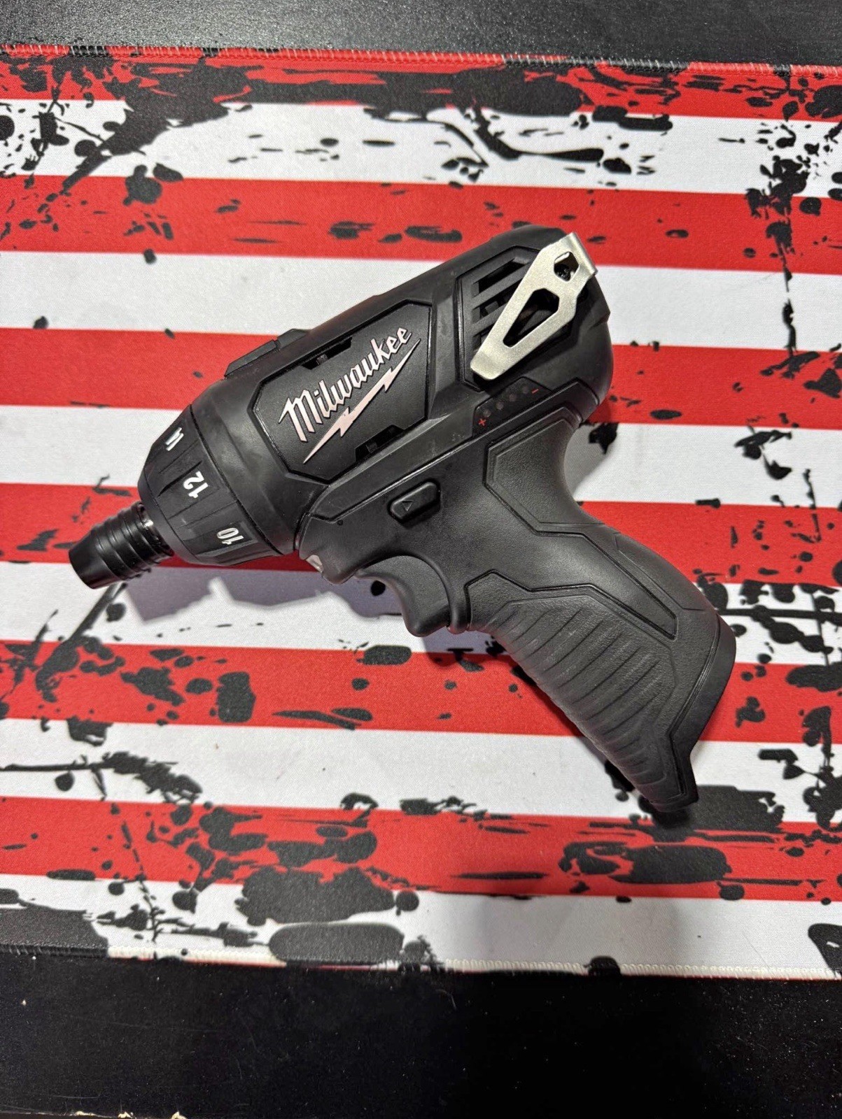 Milwaukee M12 12V BLACKOUT Compact Drill Driver – 1/4&Prime; Hex, LED,