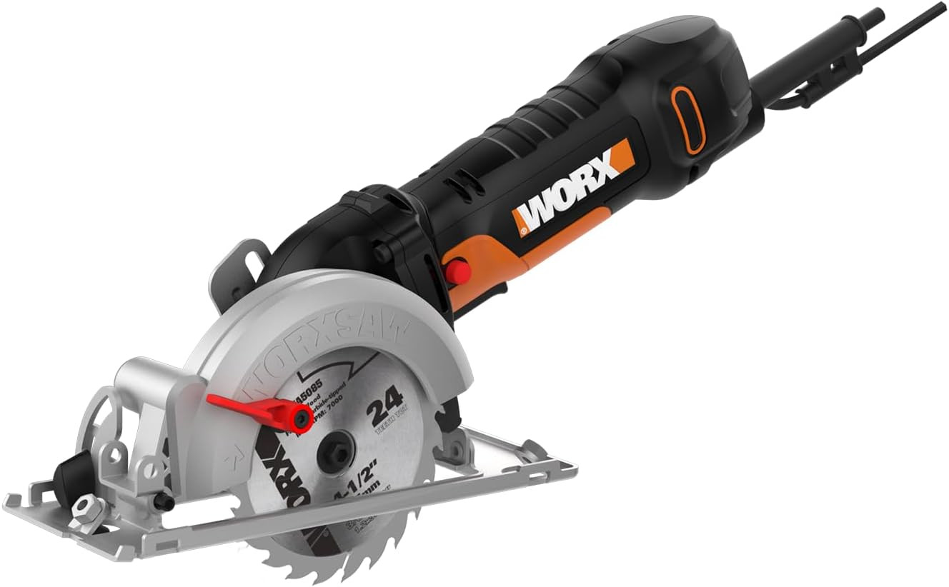 WX439L 4.5 Amp SAW 4.5&Prime; Electric Compact Circular Saw