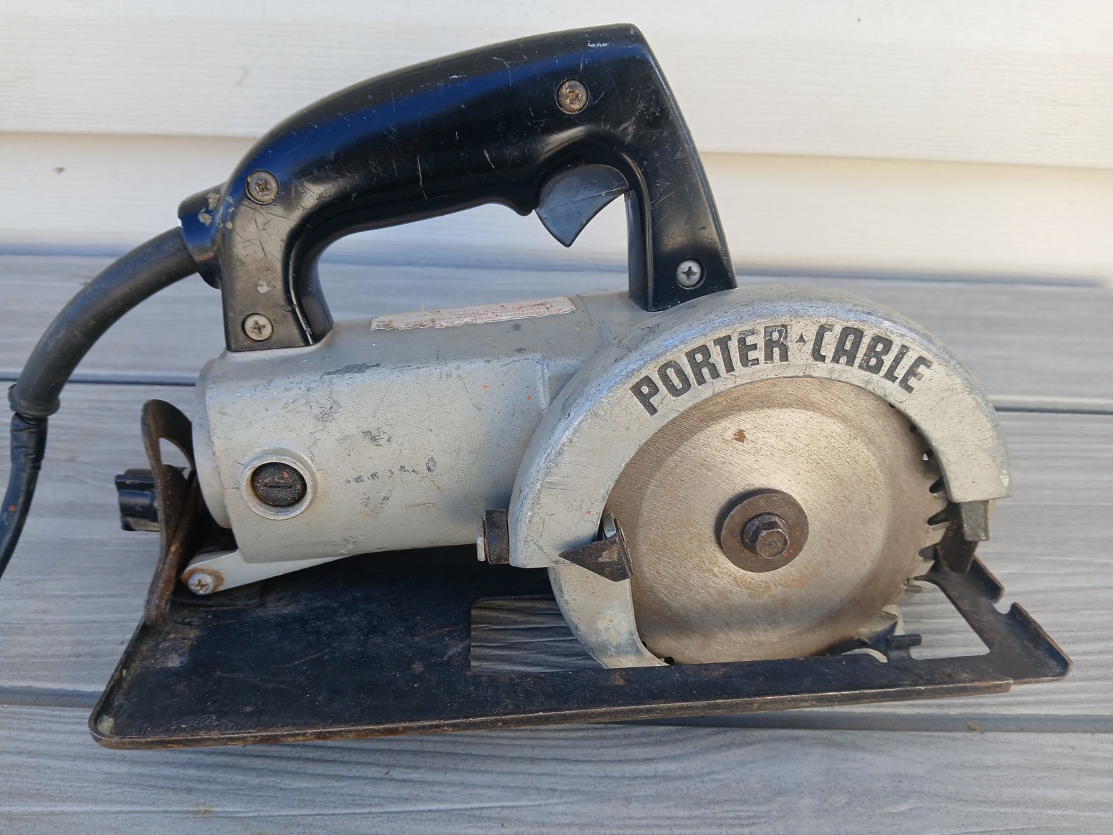 Porter Cable Model 314 Circular Trim Saw 4-1/2 Worm Drive