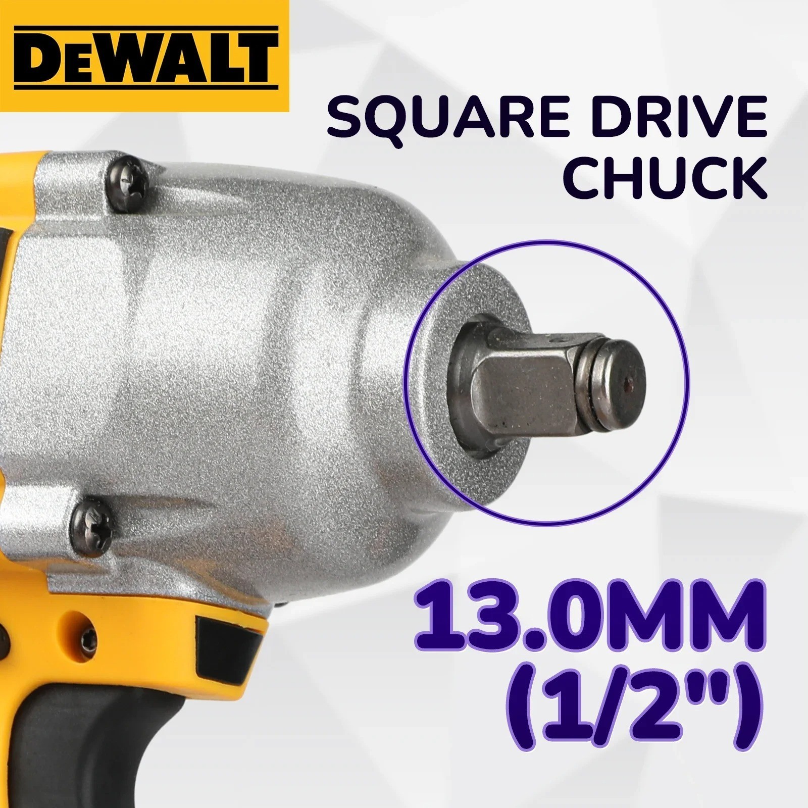 DeWALT DCF900 20V Brushless Impact Wrench 1/2&Prime; 1898Nm High Torque Cordless