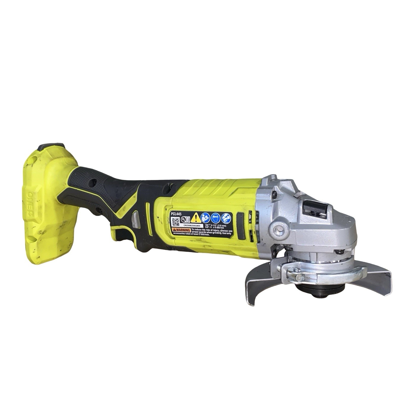 Ryobi ONE+ 18V Cordless 4-1/2 in. Angle Grinder – Tool Only (PCL445B)