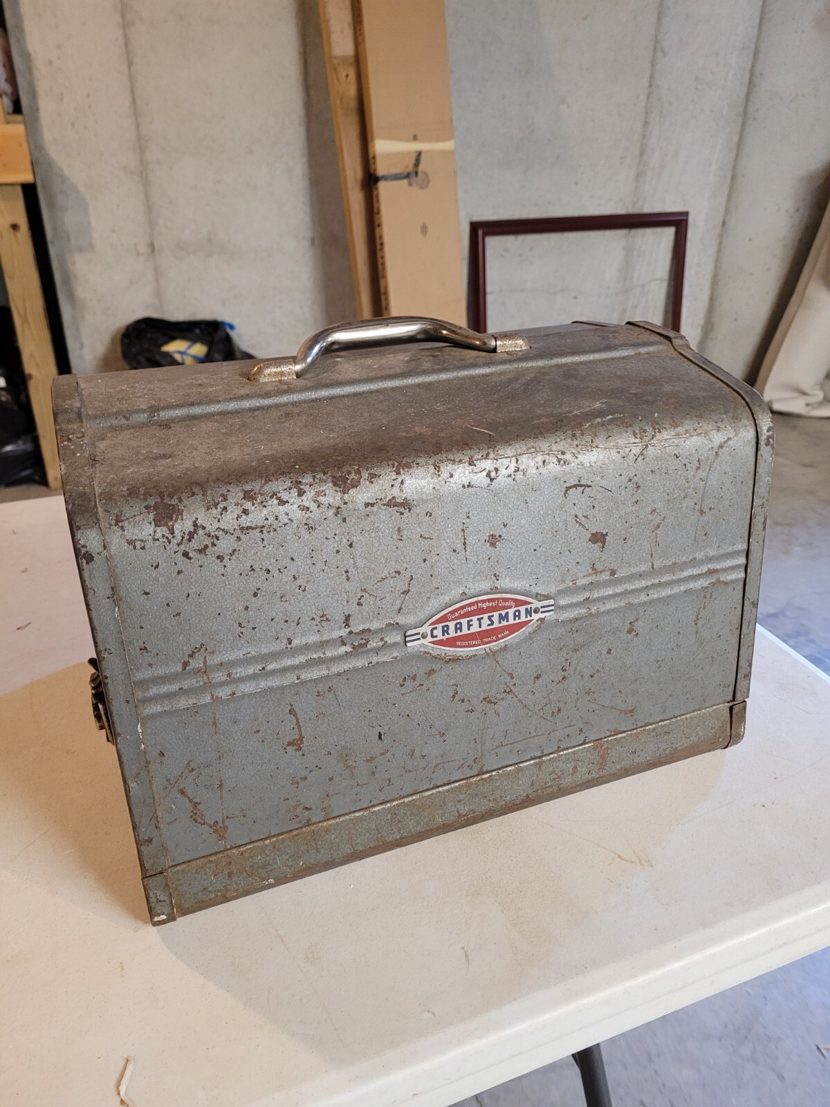 Vintage 6-1/2&Prime; SEARS CRAFTSMAN Circular Saw with Carrying Case and Blades