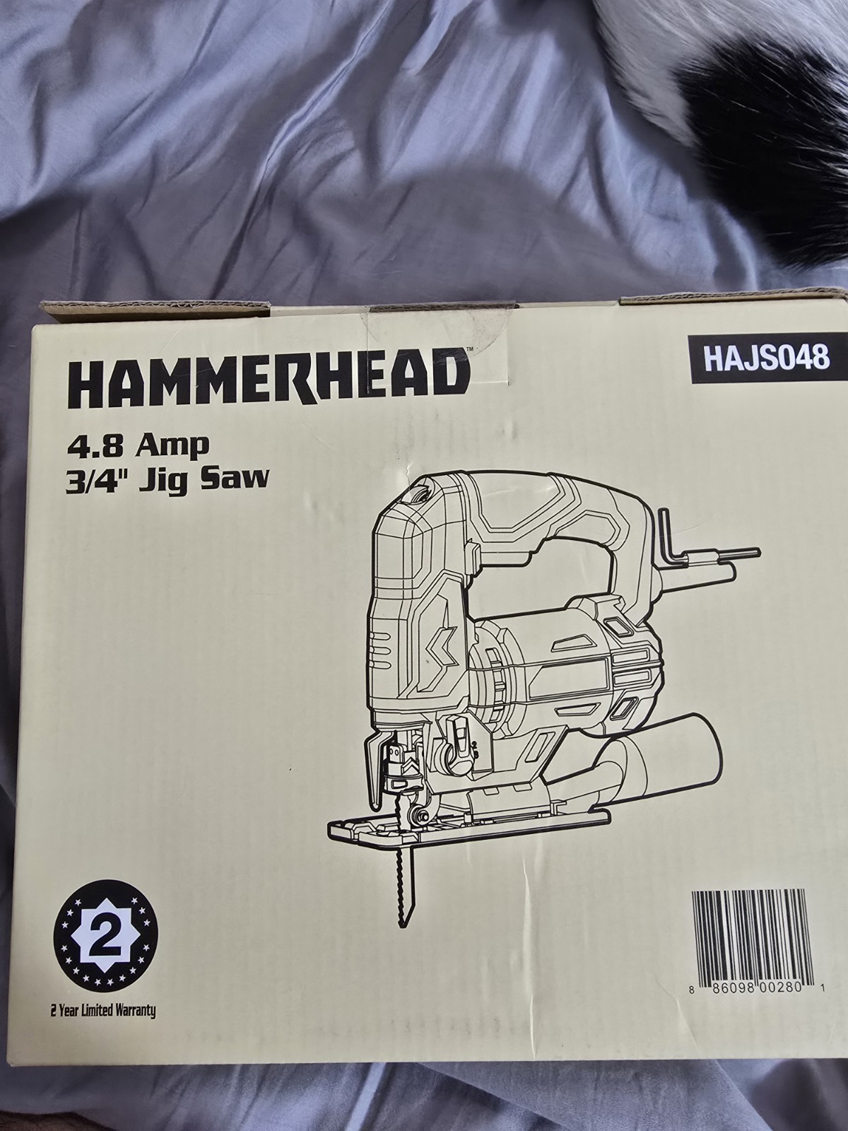 Jig Saw 2 Year Limited Warranty With Spare Blades