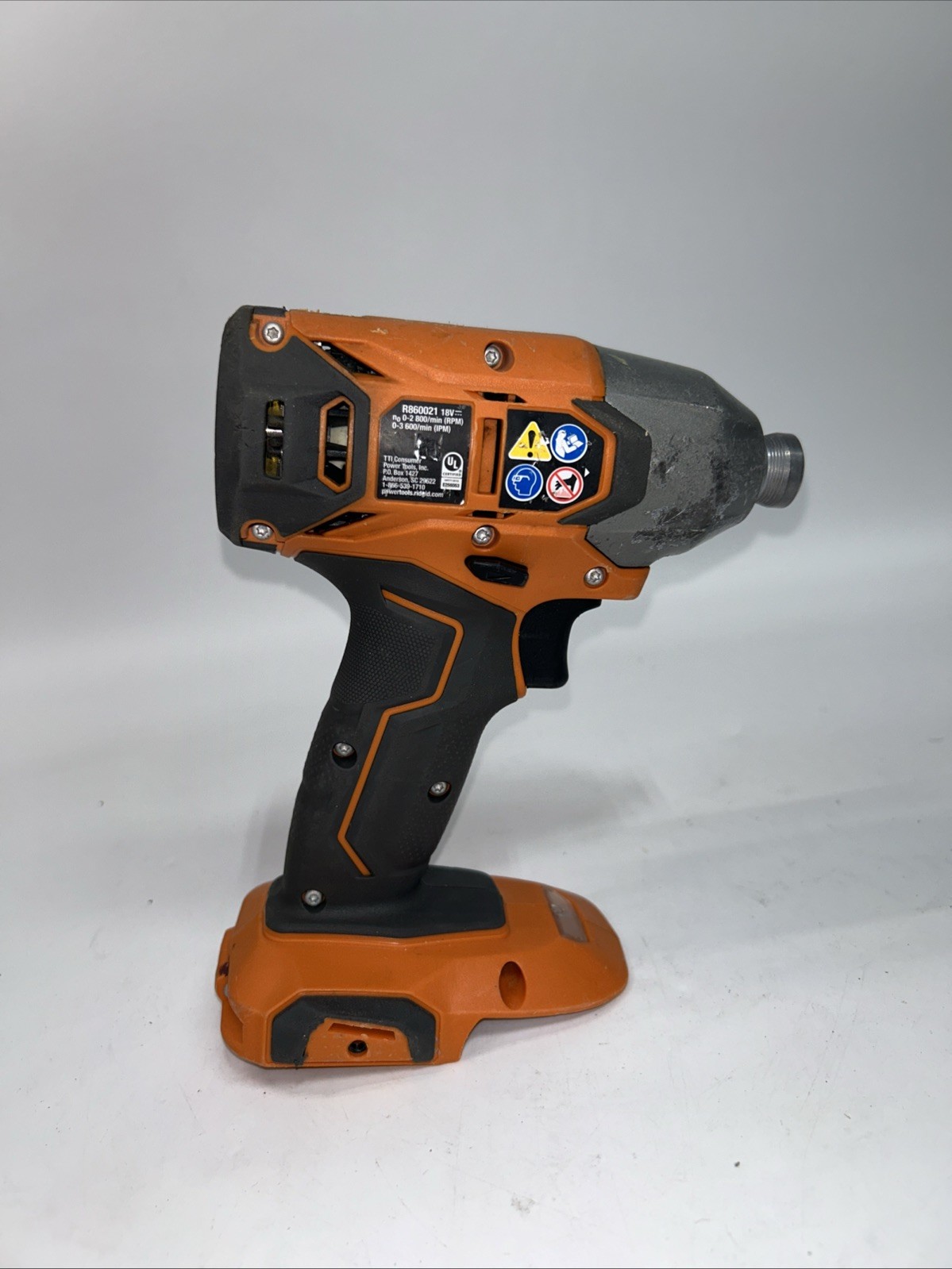 Ridgid 18-Volt 18V 1/4&Prime; Hex Impact Driver R860021 Tool Only A74