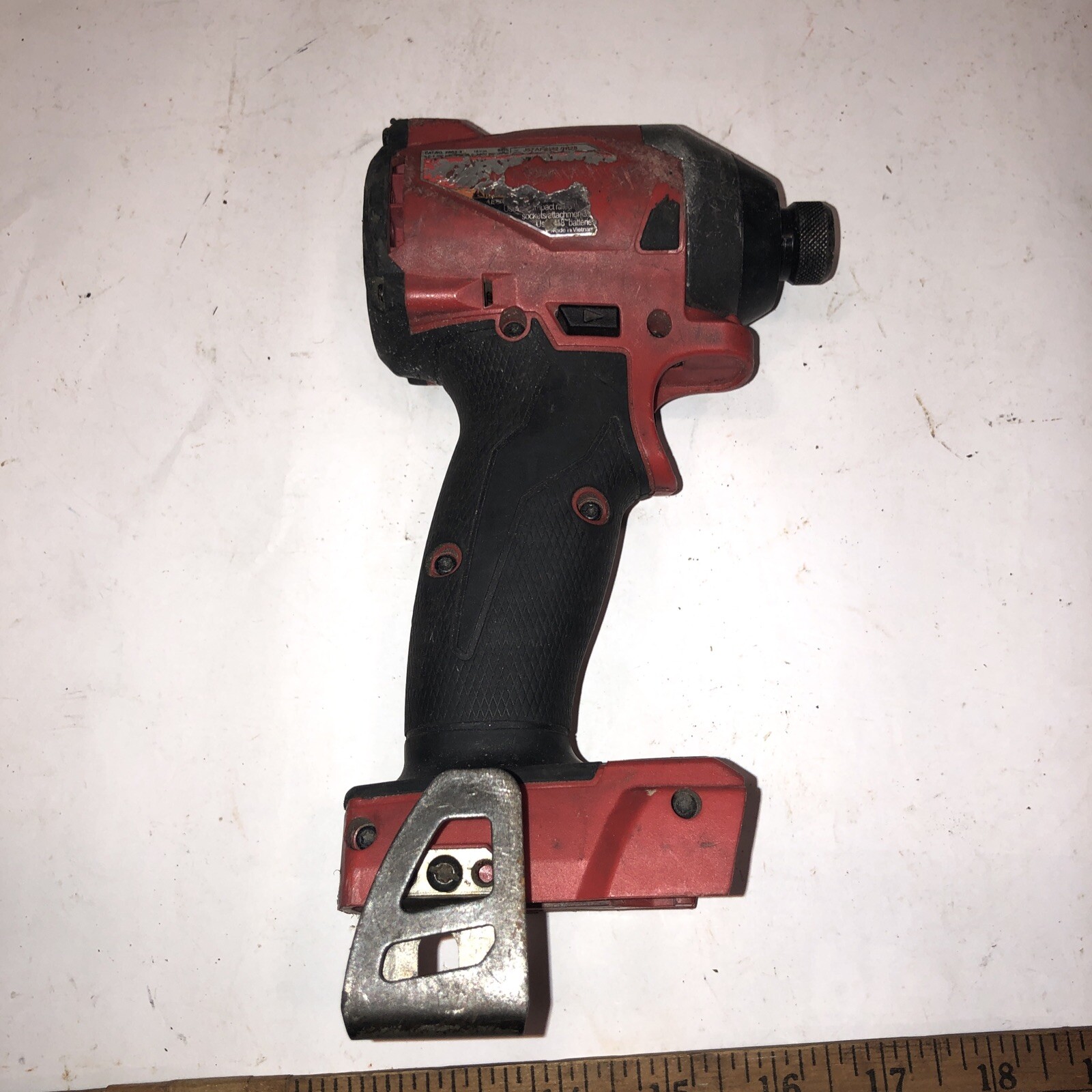 Milwaukee M18 FUEL 1/4&Prime; HEX Impact Driver 2853-20 unknown working condition