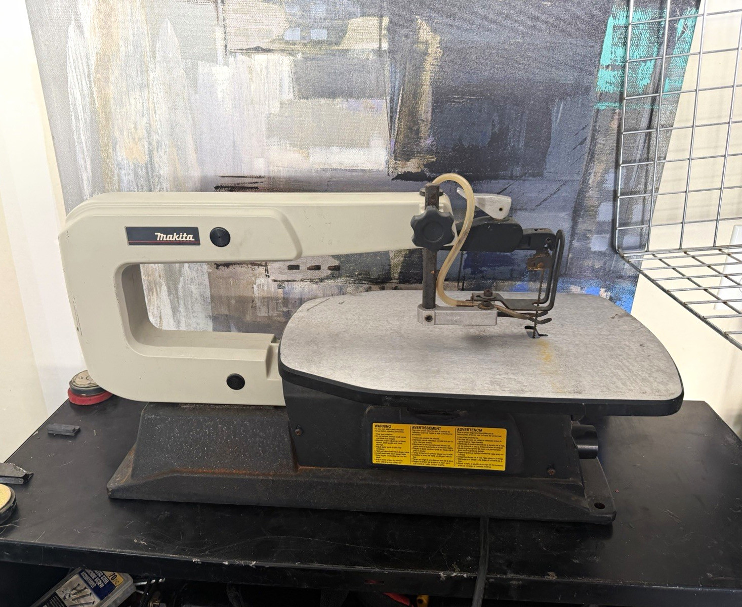 Makita SJ401 Corded Electric Scroll Saw Power Tool Gray/Black Used