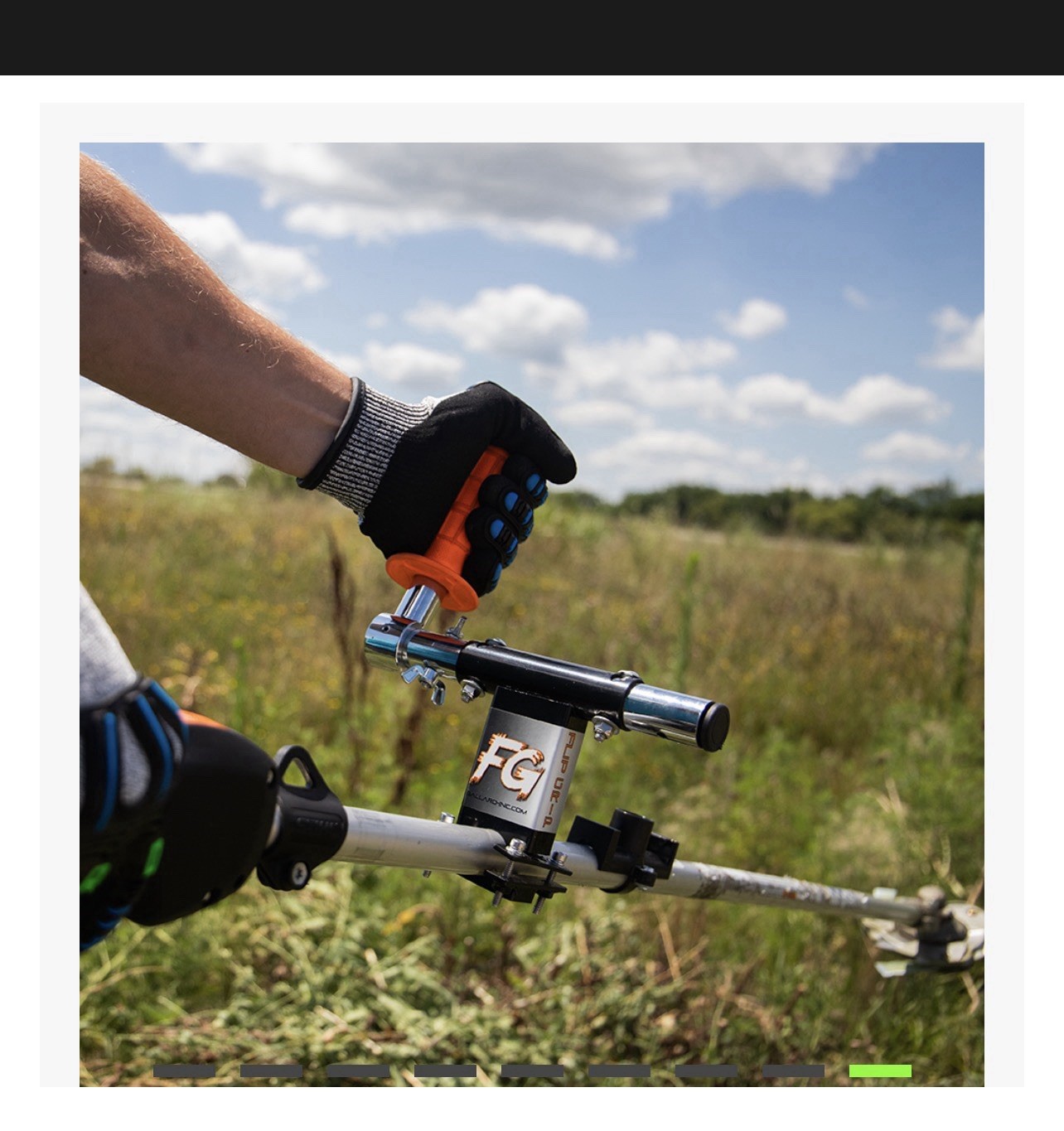 Upgraded Weed Eater Handle, String Trimmer Flip Grip Extension New
