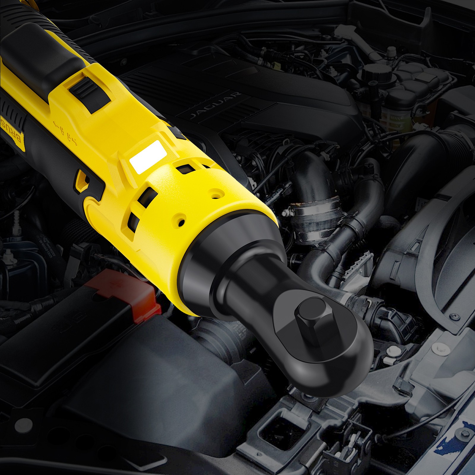 Cordless Electric Ratchet Wrench for Dewalt 20V Li-Ion 8.0AH Battery / Charger