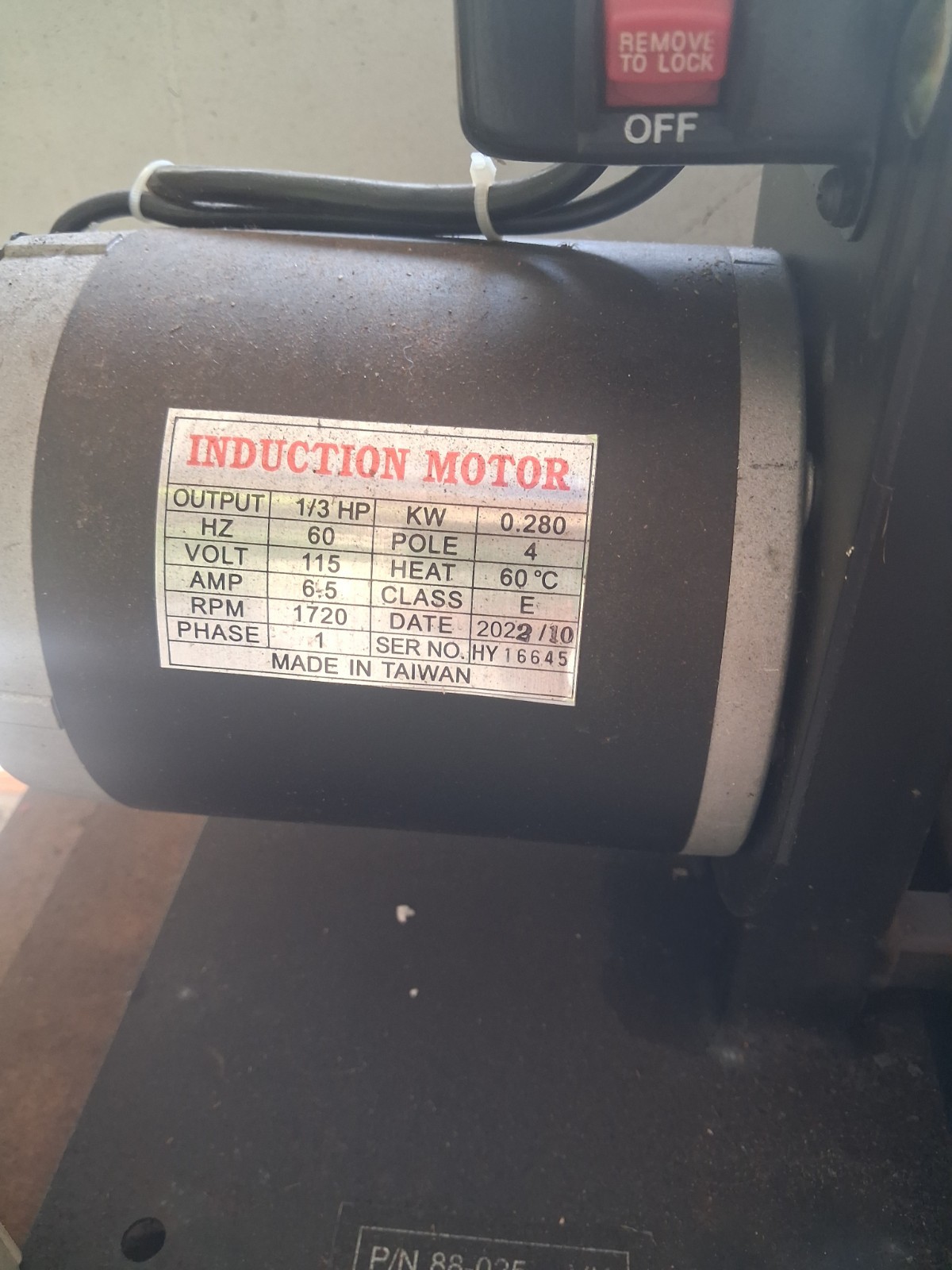 Oregon 88-025 Bench Grinder, 1/3 HP Induction Motor, 115V Corded, 2800 RPM