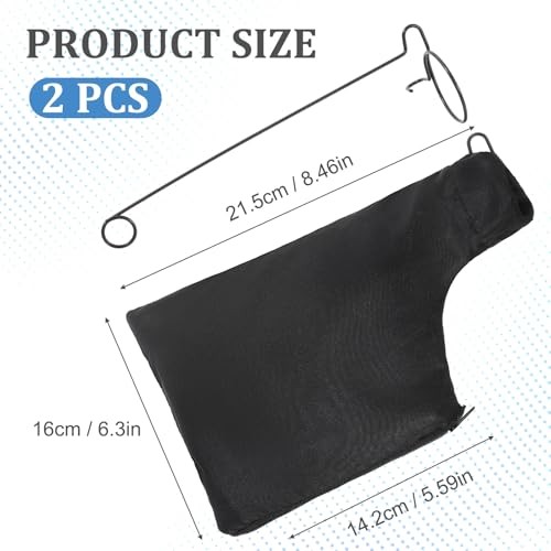 TIESOME 2 Pcs Miter Saw Dust Bag, Table Saw Dust Collection Bag for Miter Saw