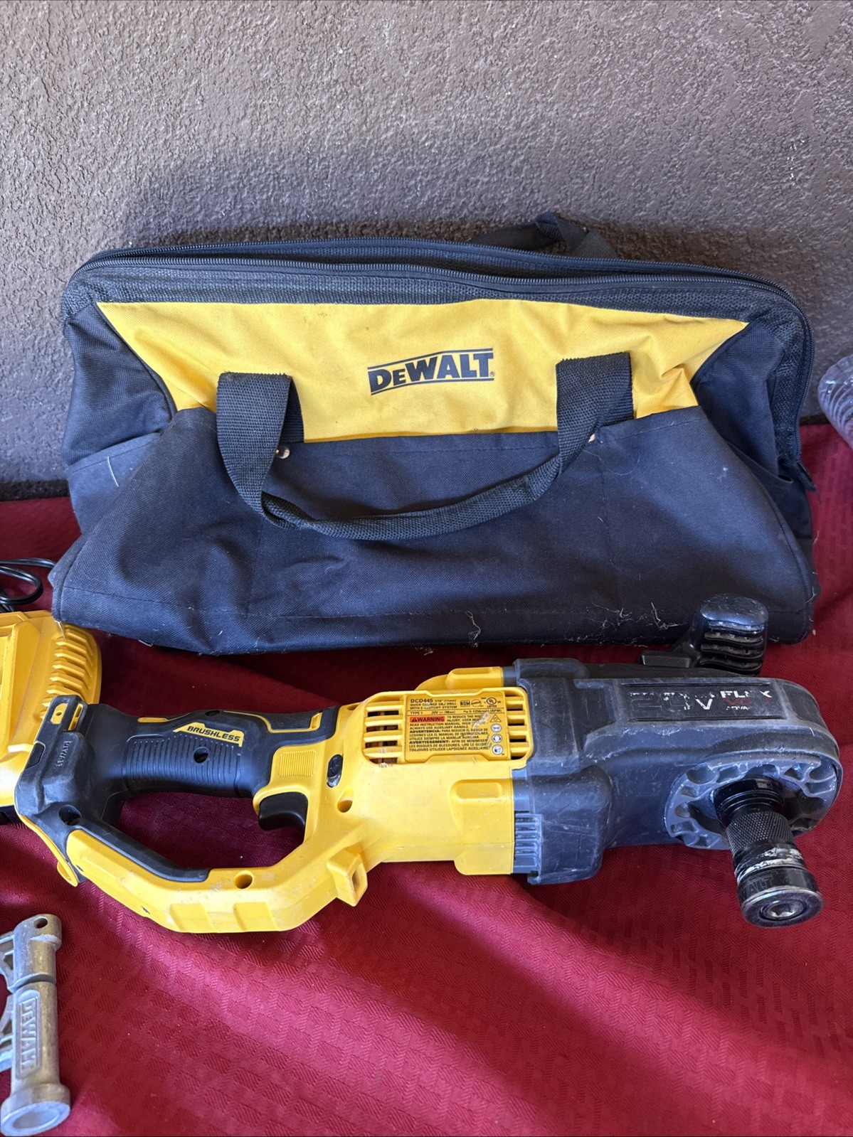 DeWalt DCD445B Tool With Battery Charger And Bag