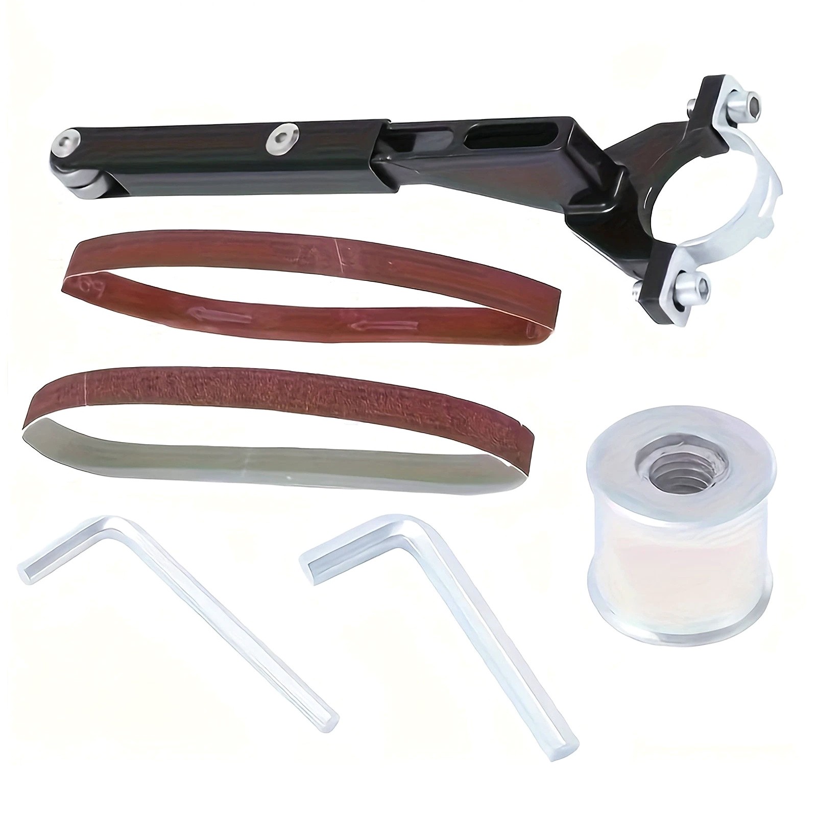 Angle Grinder to Belt Sander Mount System For Metal Wood Sanding Rust Removal