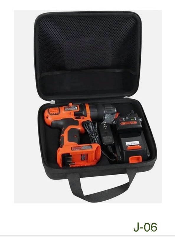 Hard Travel Case for Black+Decker 20V MAX Lithium-Ion Cordless Drill (Only Case)