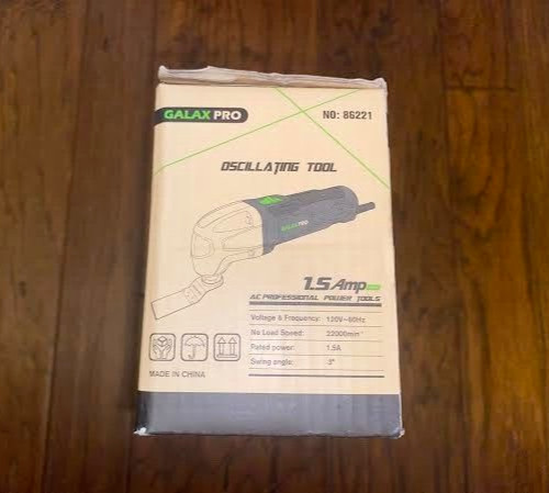 GALAX PRO 22000 OPM 1.5A Oscillating Multi Tool, 3 Degree Oscillating Angle with
