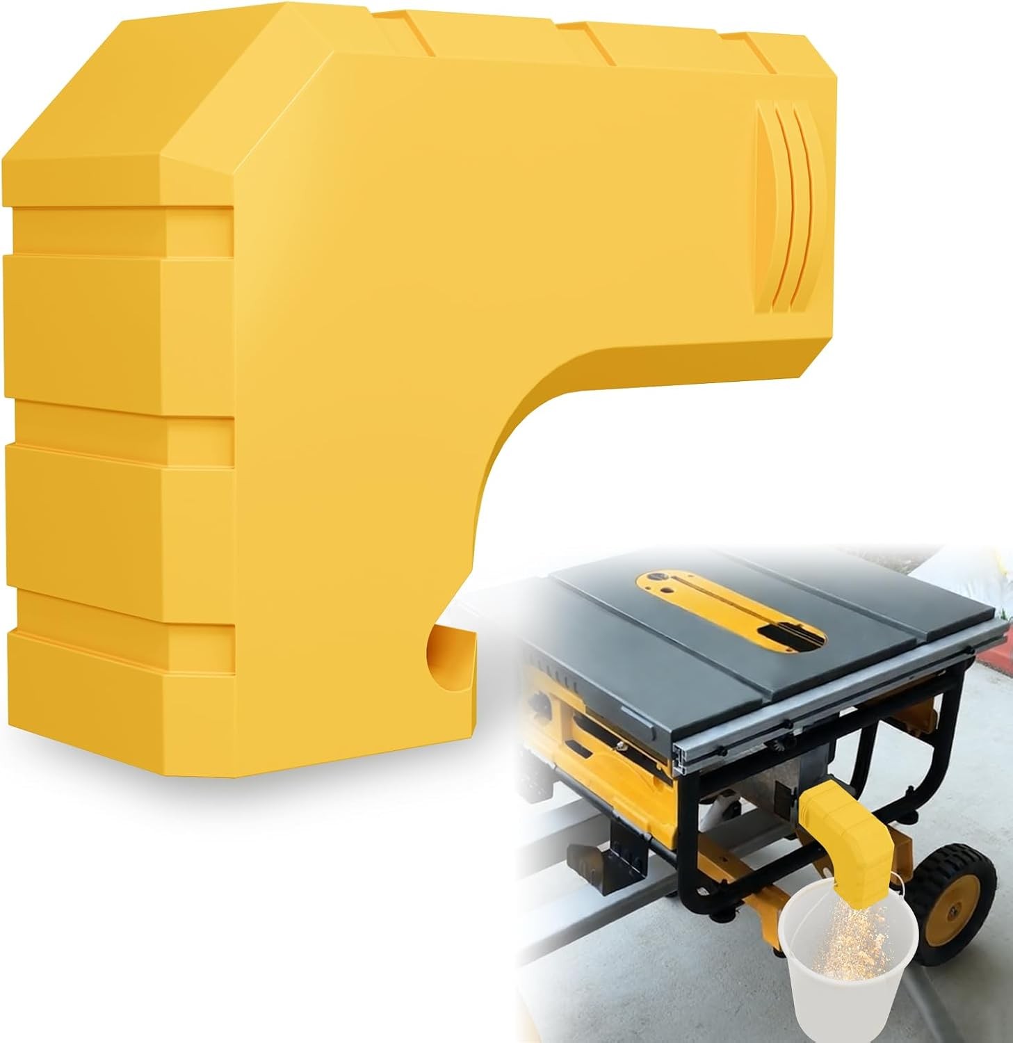 Dust Port Adapter for DeWALT DWE7485 Table Saw