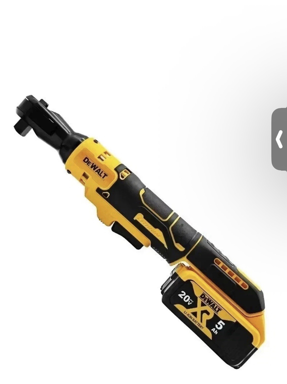 Dewalt DCF512 20V 3/8 Inch Brushless Ratchet Right Angle Wrench TOOL ONLY