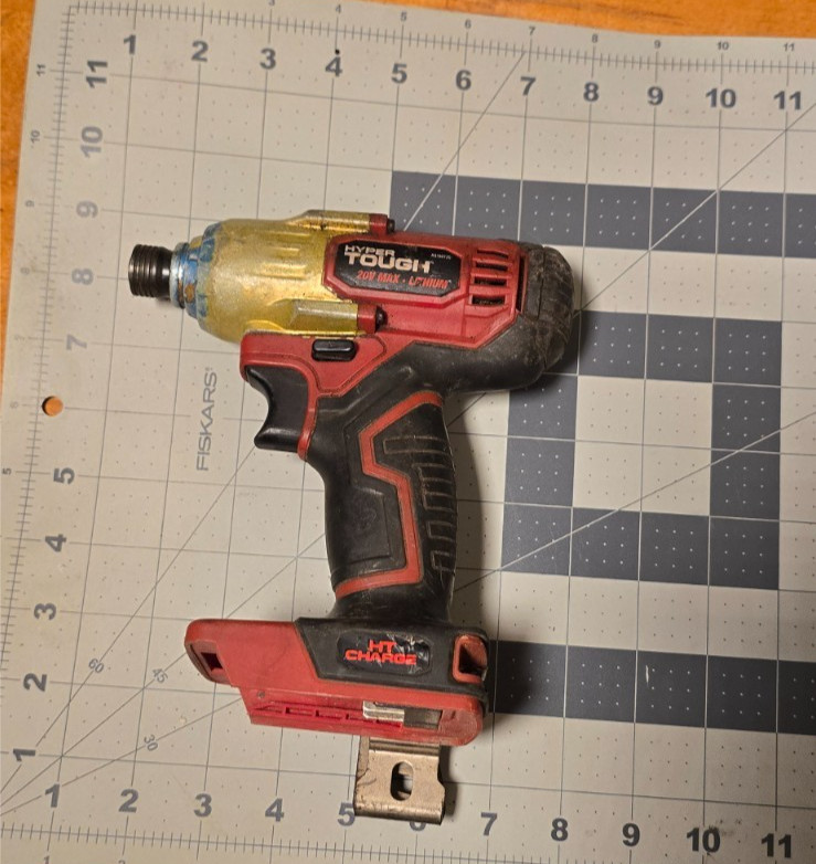 Hyper Tough 20V Max Lithium-ion Cordless Impact Driver, 1/4 inch ONLY TOOL!!