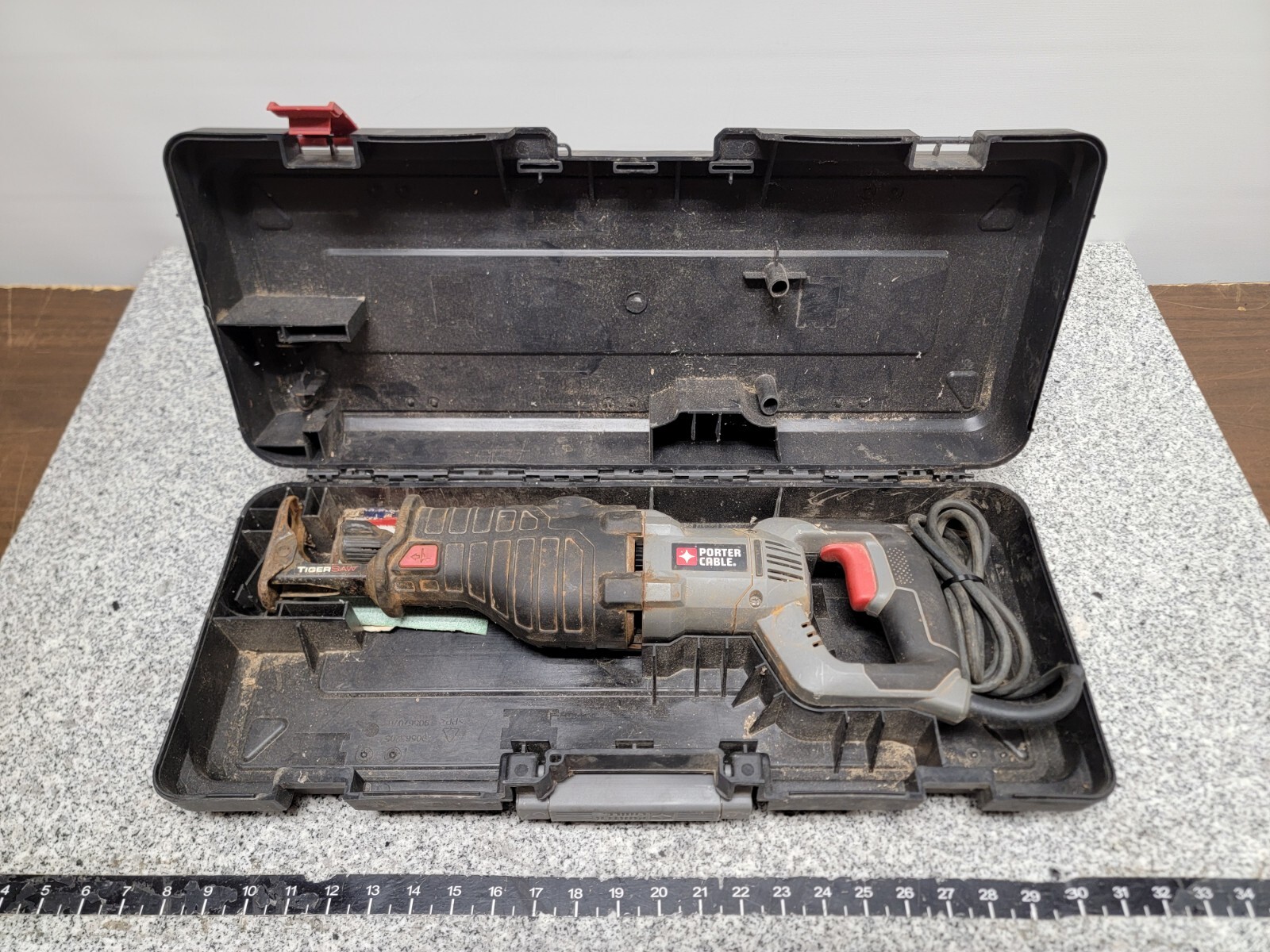 Porter Cable 8.5 Amp Reciprocating Saw PC85TRSO, a-x
