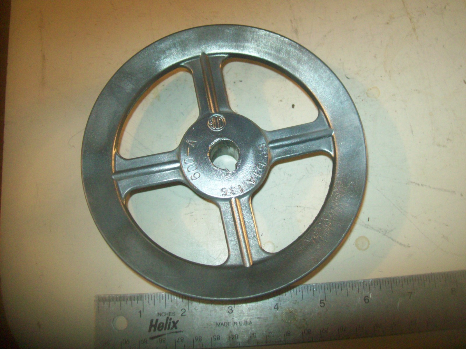 6&Prime; Motor Pulley #136 600- A From Delta Homecraft Table Saw Serial #52-3442