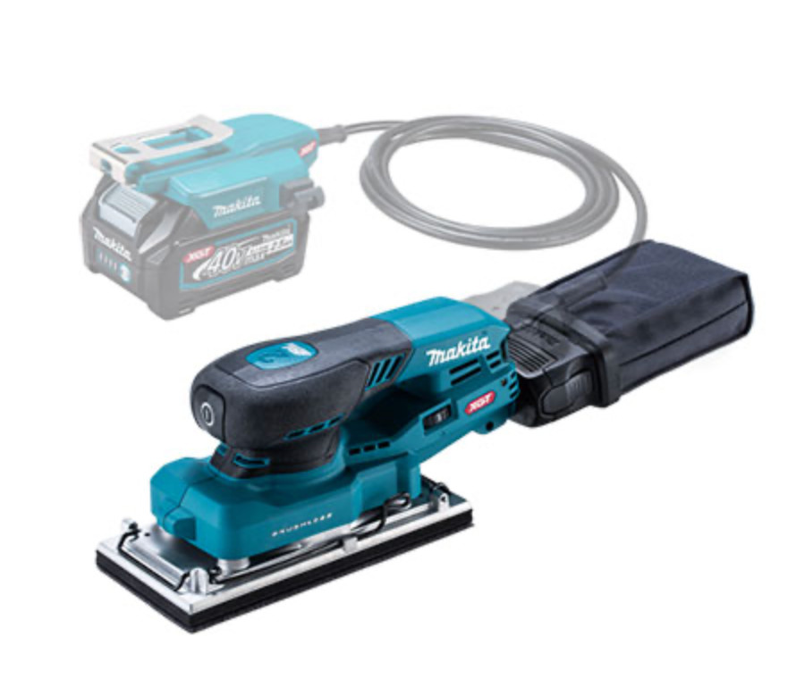 Makita Rechargeable Orbital Sander for 40Vmax BO007CGZ Body only + Adapter 1.6m