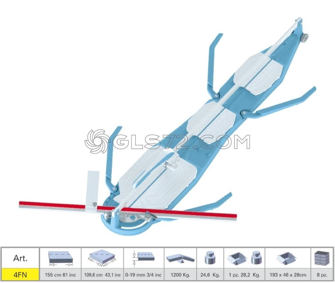 TILE CUTTER MACHINE PUSH HANDLE SIGMA 4FN CUTTING LENGHT 155 CM SERIES 4 NEX