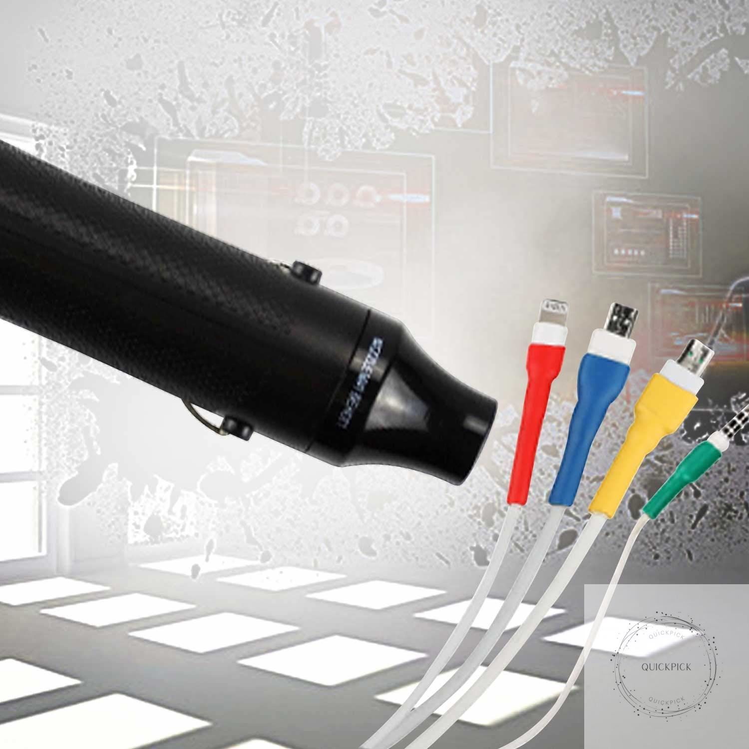 Heat Gun, Uptdae Version 110V 300W Mini Handheld Hot Air Gun with 6.6ft Cable