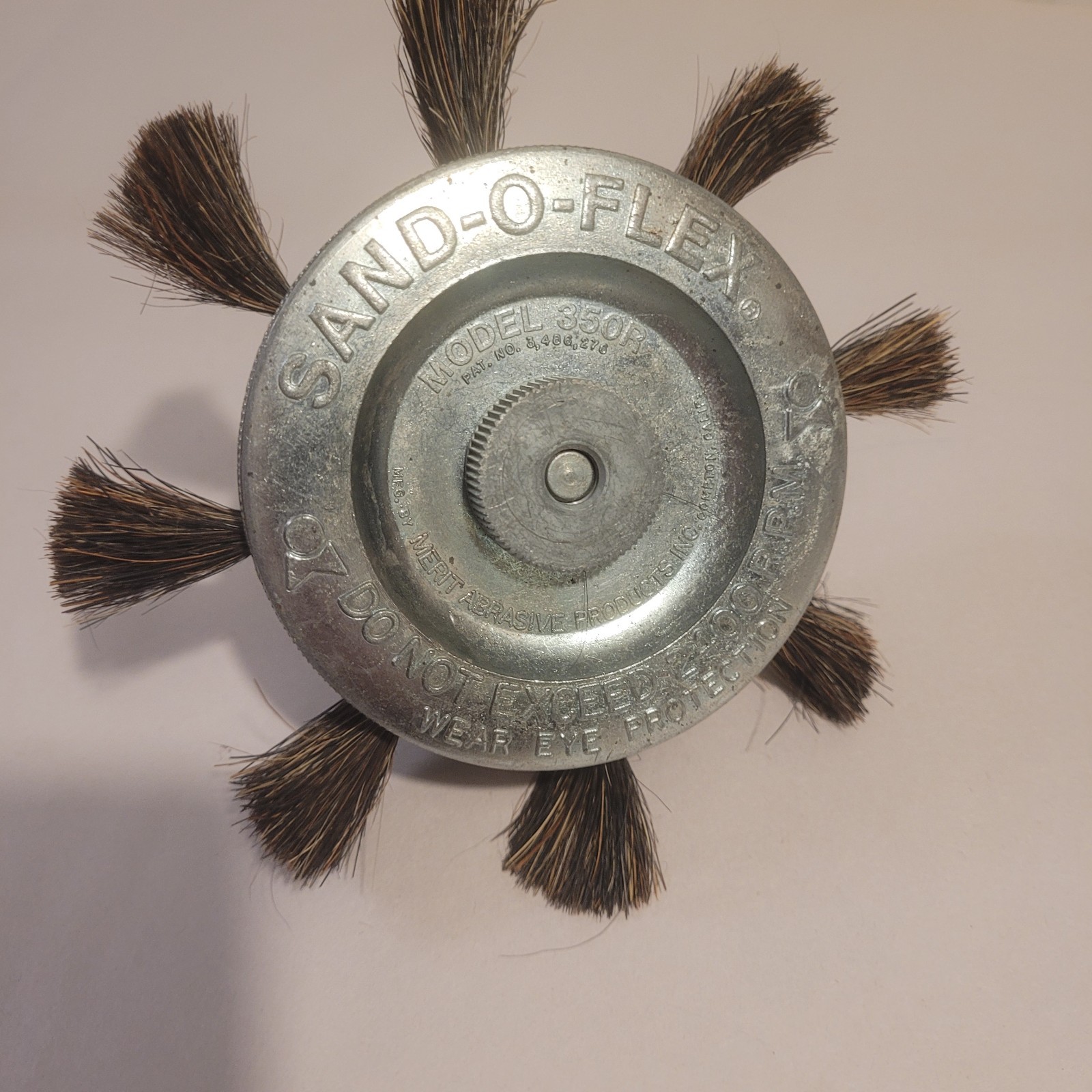 Vintage Sand-O-Flex Sanding Head Model 350R By Merit Abrasive Products 2400 RPM