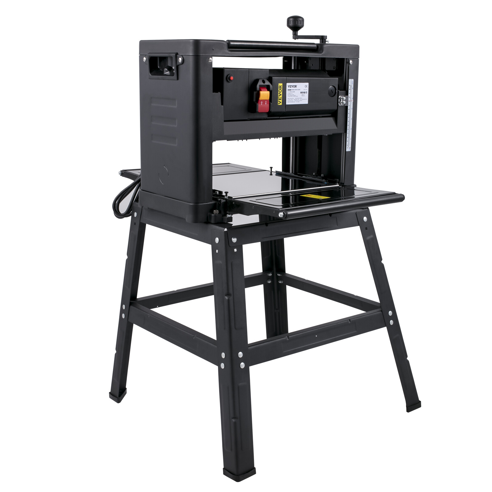 VEVOR 13 in. 15 Amp Thickness Planer Benchtop w/ Stand+HSS Knives Woodworking