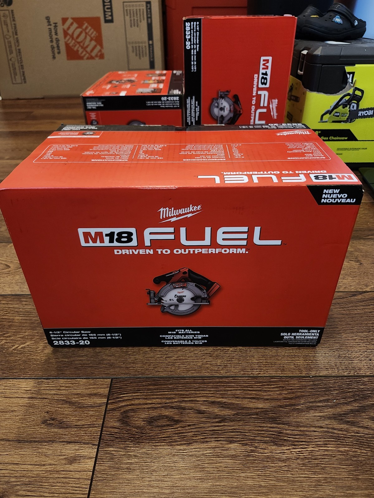 Brand Milwaukee M18 FUEL 6-1/2 in 18V Circular Saw Tool Only No Battery 2833-20
