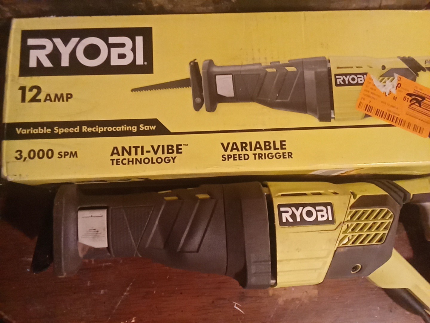Ryobi RJ186V Reciprocating Saw