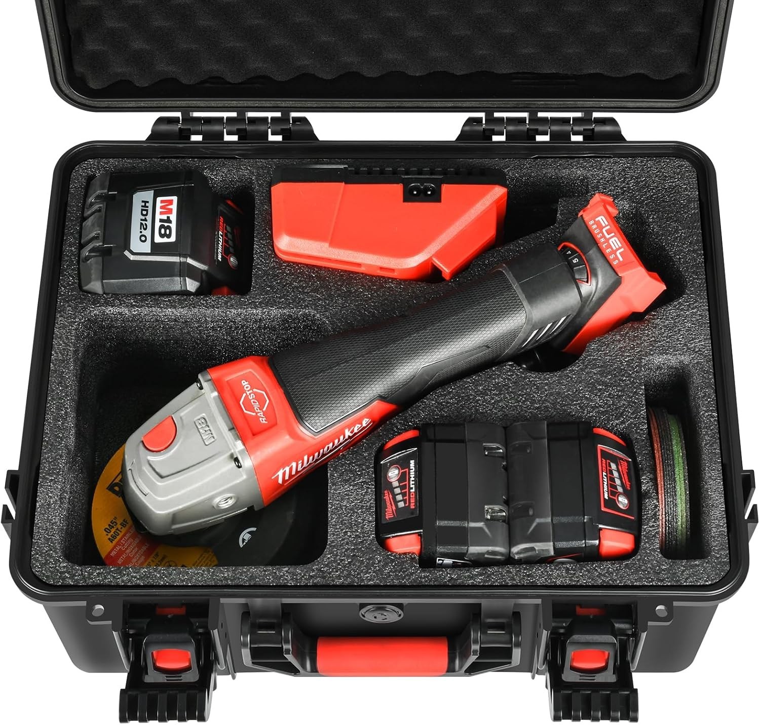 Case for milwaukee M18 Angle Grinder – Tool Bag for M18 FUEL Cordless Angle Grin