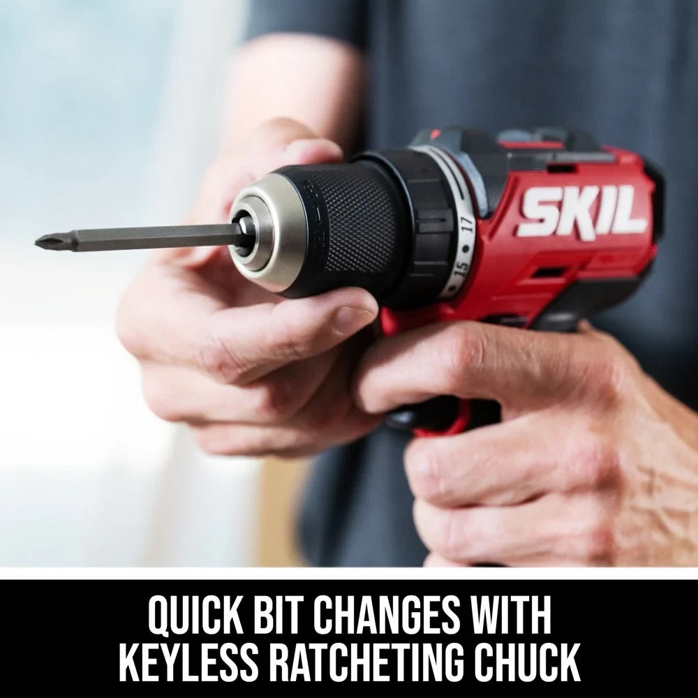 New -SKIL DL6290A-00 12V Brushless 12V 1/2&Prime; Compact Drill Driver TOOL ONLY