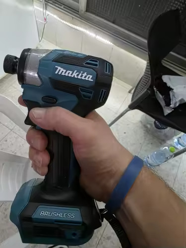 Makita 18V Brushless Impact Driver 180Nm Electric Screwdriver Drill Tool (Blue)