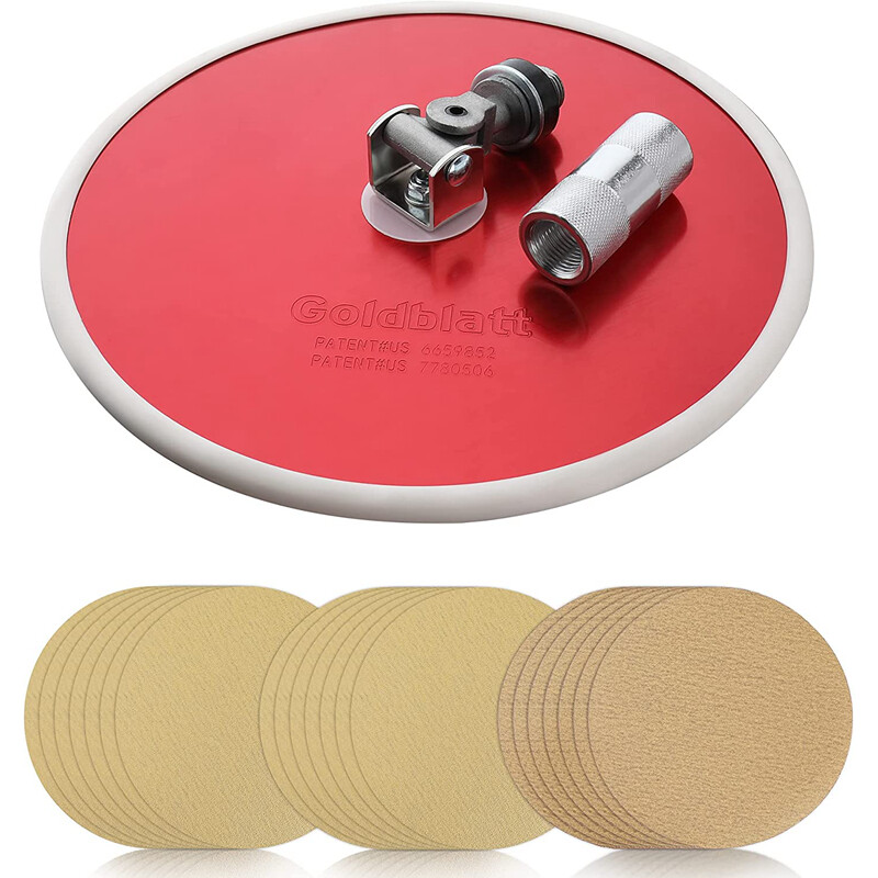 9-inch Drywall Sander 30PC Sanding Disc-Hook and Loop 80×100/180 Mixed Grits NEW