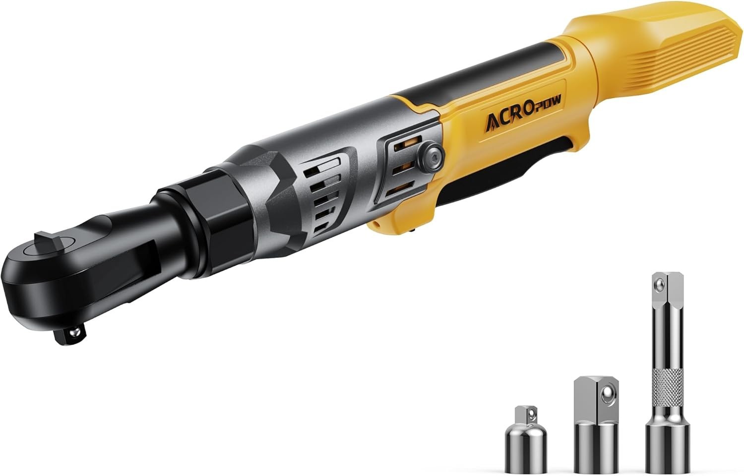 3/8&Prime; Cordless Ratchet Wrench, Compatible with DEWALT 20V MAX Battery, 74Ft-Lbs B